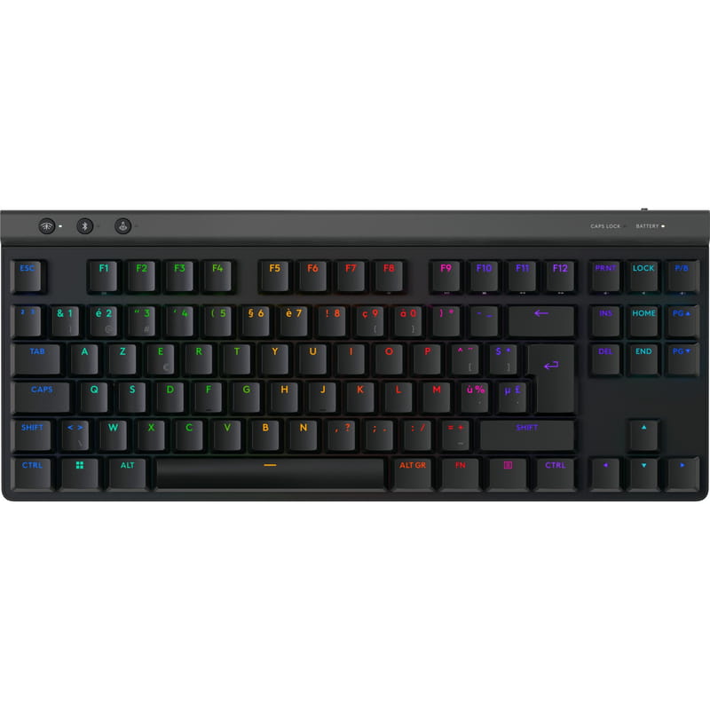 Клавiатура бездротова Logitech G515 Lightspeed TKL Black (920-012538)