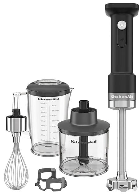 Блендер заглибний бездротовий KitchenAid Go 5KHBRV05BM Black