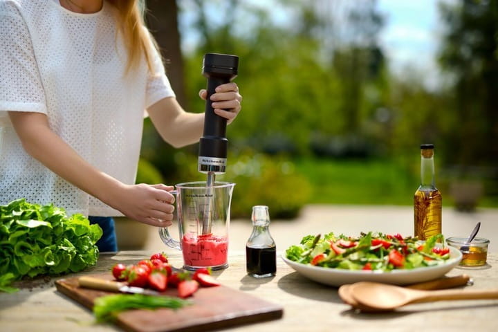 Блендер заглибний бездротовий KitchenAid Go 5KHBRV05BM Black
