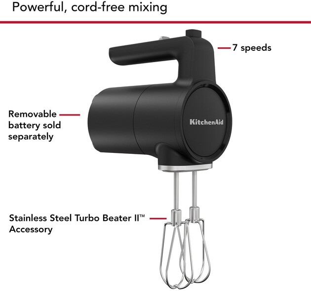 Міксер KitchenAid 5KHMR700BM Black