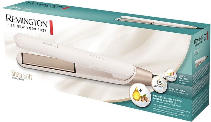 Утюжок (выпрямитель) для волос Remington S4740 Shea Soft Straightener