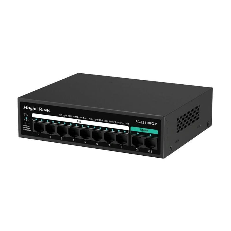 Комутатор Ruijie Reyee RG-ES110FG-P