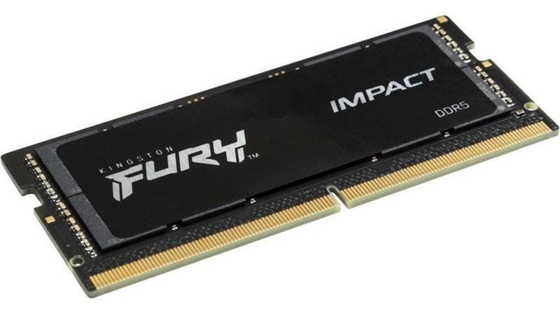 Модуль пам`ятi SO-DIMM DDR5 2x8GB/4800 Kingston Fury Impact (KF548S38IBK2-16)