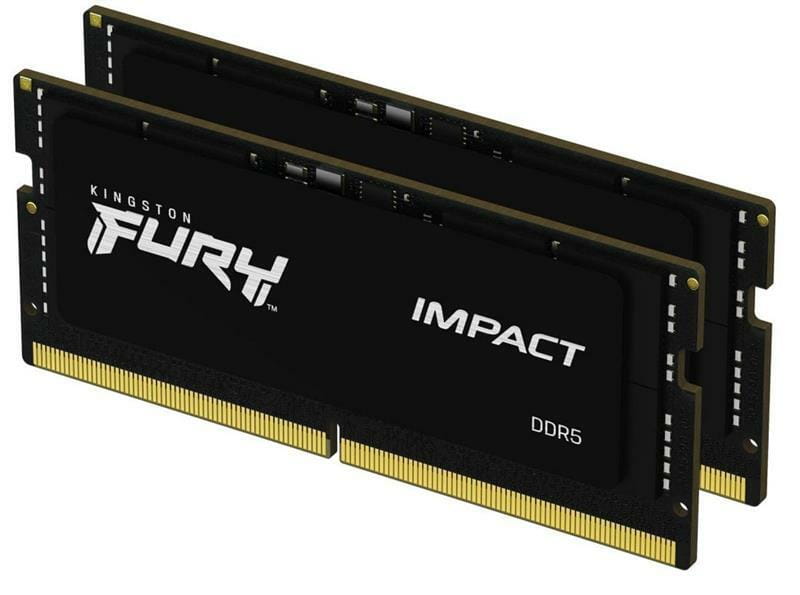 Модуль пам`ятi SO-DIMM DDR5 2x8GB/4800 Kingston Fury Impact (KF548S38IBK2-16)