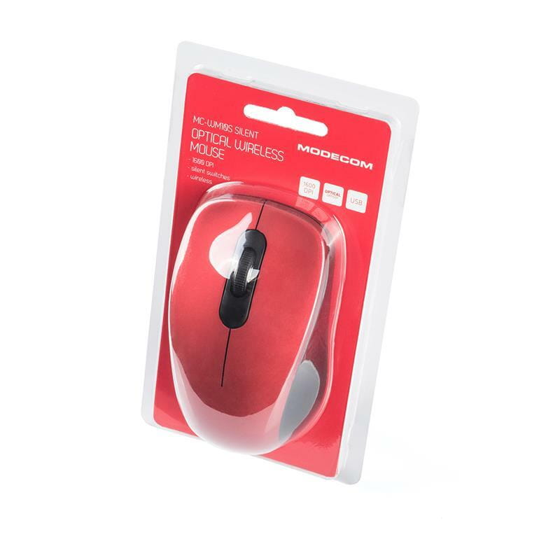 Миша бездротова Modecom MC-WM10S Red (M-MC-WM10S-500)