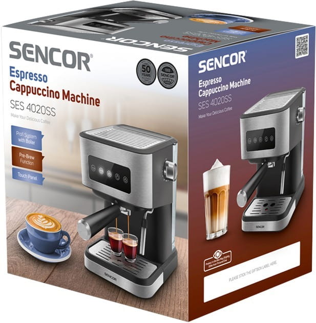 Кавоварка Sencor SES 4020SS
