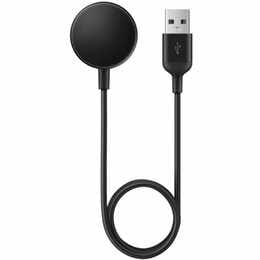 Безпровідний зарядний пристрій Samsung Wireless Charger для Galaxy Watch Black (EP-OR825BBRGRU) OEM
