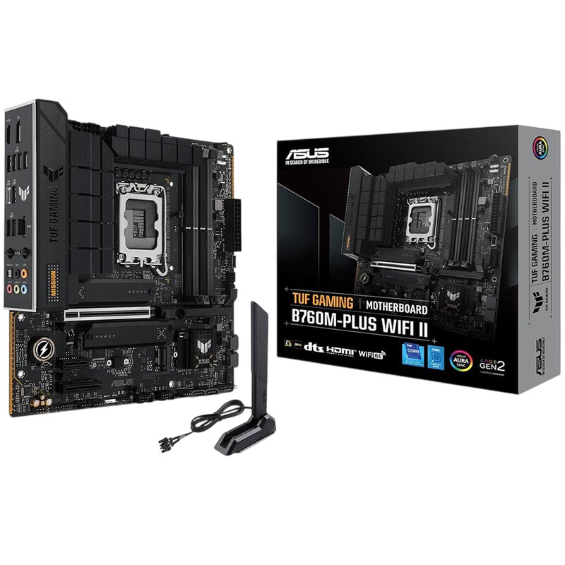 Материнська плата Asus TUF Gaming B760M-Plus WiFi II Socket 1700