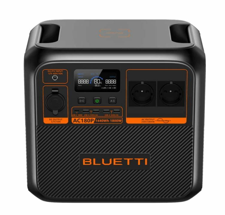 Зарядная станция Bluetti AC180P, 1440Wh, 1800W, LiFePO4