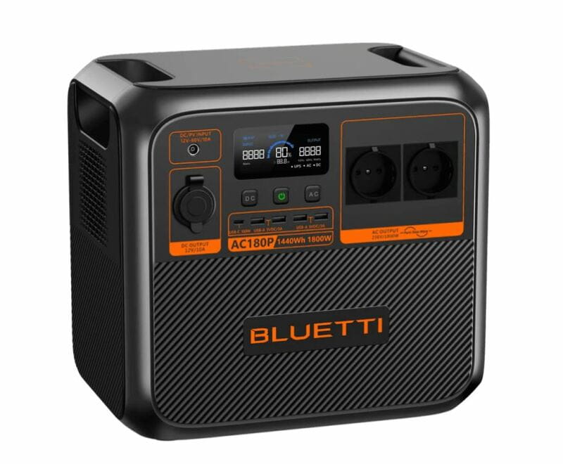 Зарядная станция Bluetti AC180P, 1440Wh, 1800W, LiFePO4
