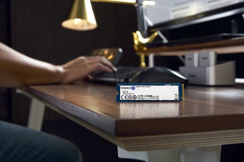 Накопитель SSD 1TB M.2 NVMe Kingston NV3 M.2 2280 PCIe Gen4.0 x4 (SNV3S/1000G)