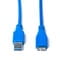 Фото - Кабель Prologix для внешних жёстких дисков USB-A 3.0 для USB Micro-B 3 м, 5 Гбит/с, синий (PR-USB-P-12-30-3m)_бн | click.ua