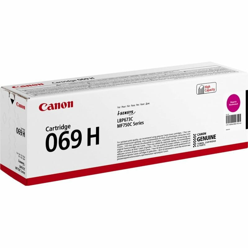 Картридж Canon (069H) MF752Cdw Magenta (5096C002)