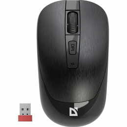 Миша бездротова Defender Wave MM-995 Black (52995)