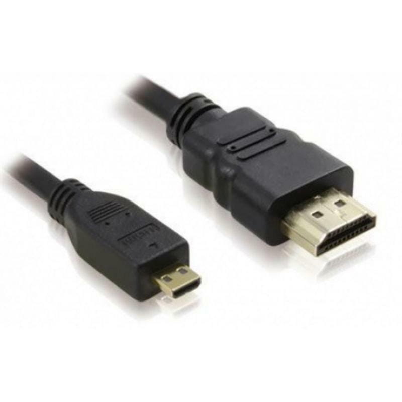 Кабель Atcom HDMI - micro-HDMI V 1.4 (M/M), 1 м, Black (22401) пакет