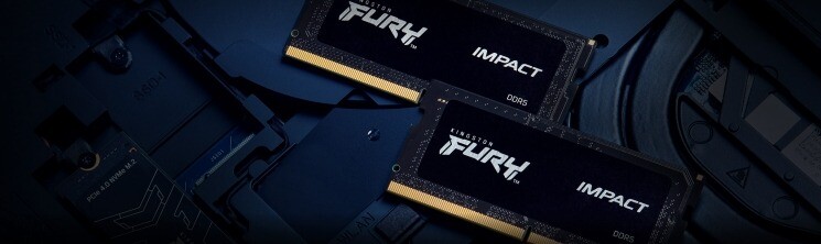 Модуль пам`ятi SO-DIMM DDR5 2x64GB/4800 Kingston Fury Impact (KF548S38IBK2-64)