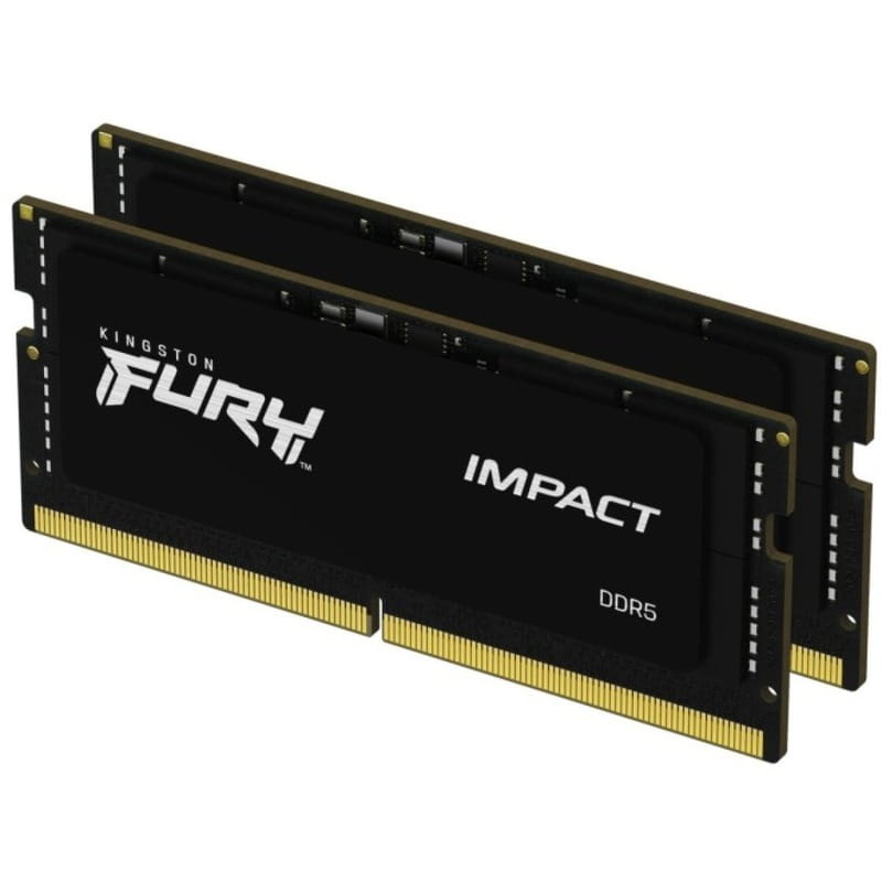 Модуль пам`ятi SO-DIMM DDR5 2x64GB/4800 Kingston Fury Impact (KF548S38IBK2-64)