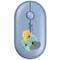 Фото - Мышь беспроводная 2E MF300 Flora Mallow Silent WL BT Blue (2E-MF300WFLORABL) | click.ua