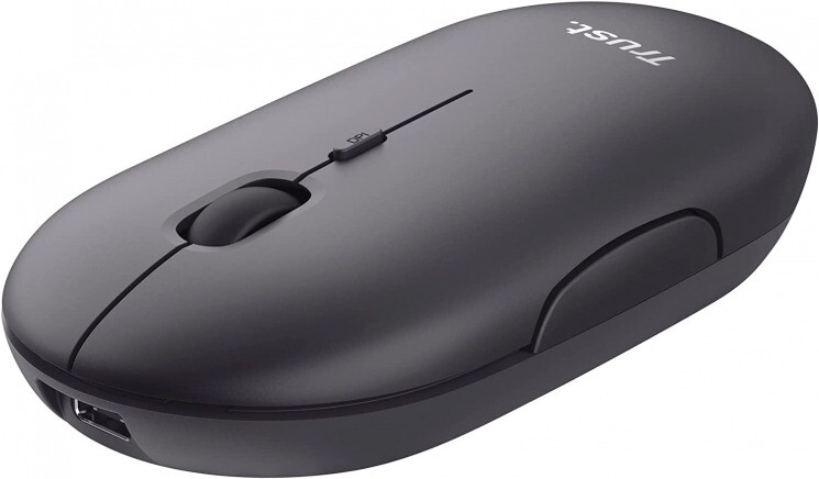 Миша бездротова Trust Puck Rechargeable Black (24059)