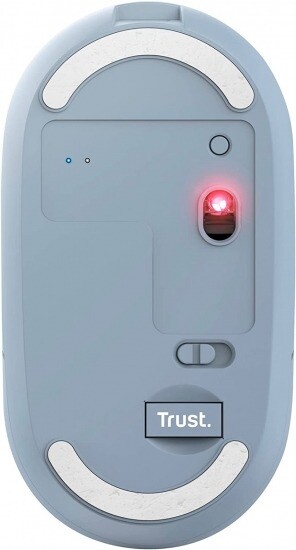 Миша бездротова Trust Puck Rechargeable Blue (24126)