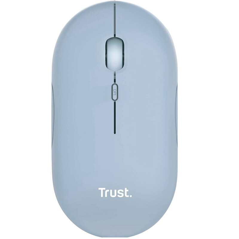 Миша бездротова Trust Puck Rechargeable Blue (24126)