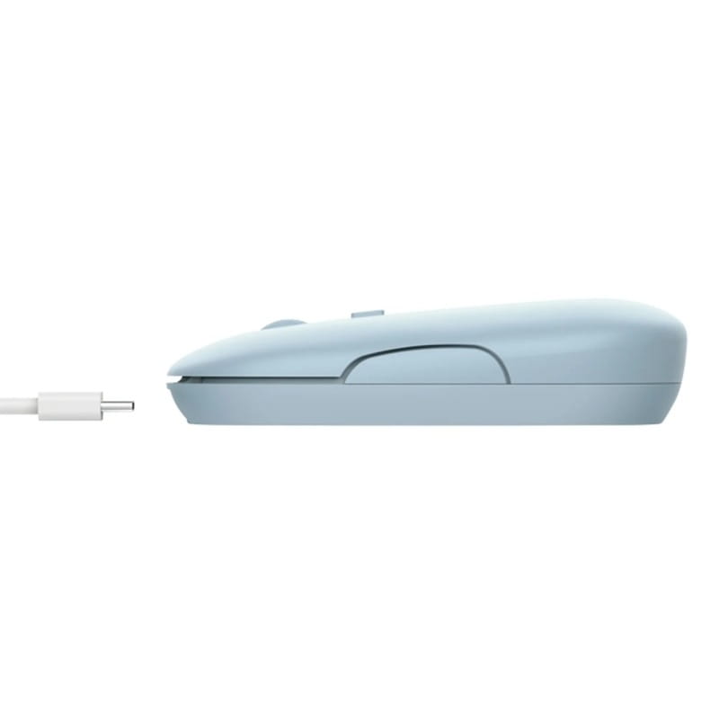 Миша бездротова Trust Puck Rechargeable Blue (24126)