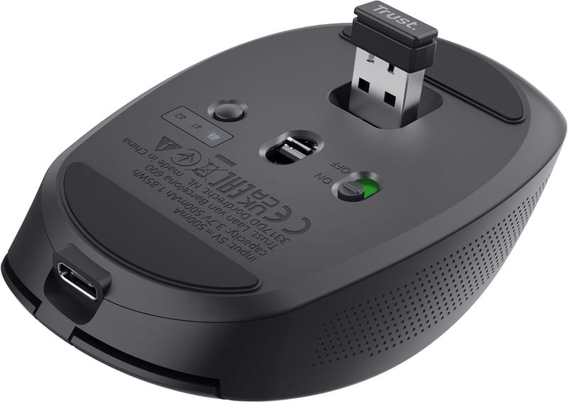 Мышь беспроводная Trust Ozaa Compact Black (24819)