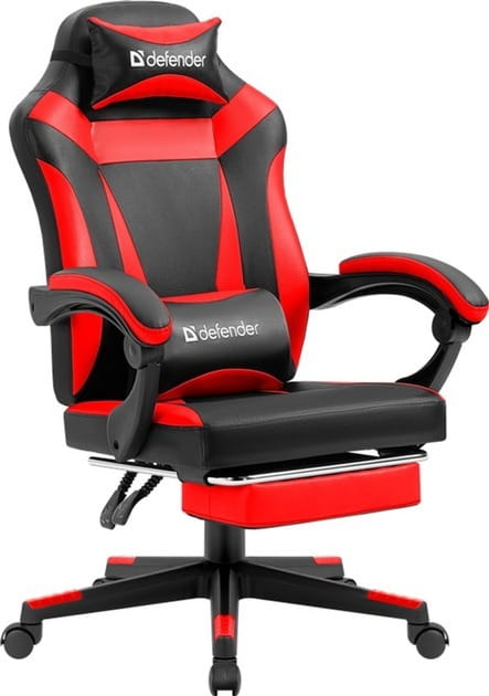 Крісло для геймерів Defender Cruiser Black/Red (64344)