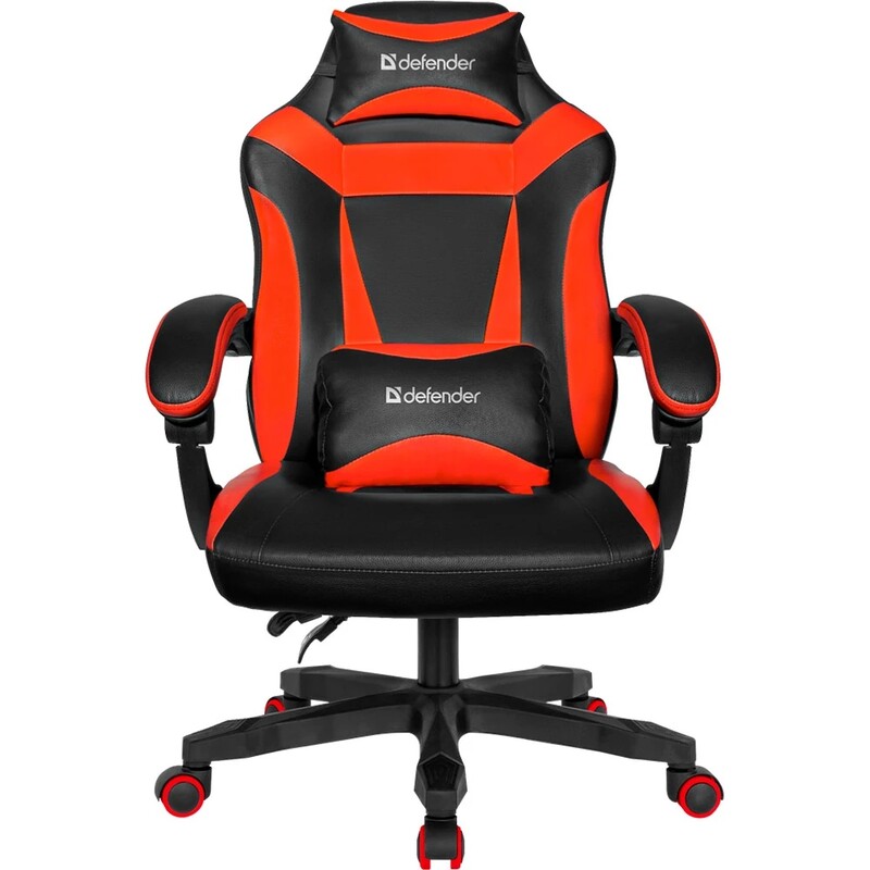 Крісло для геймерів Defender Master Black/Red (64359)