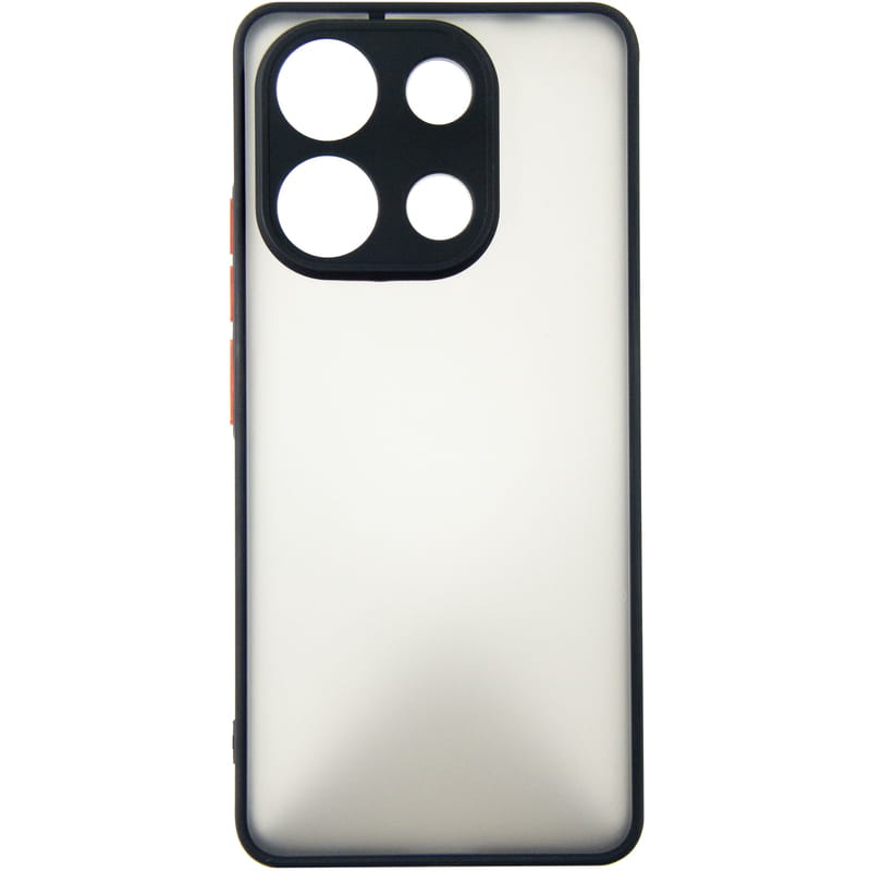 Чохол-накладка Dengos Matt для Xiaomi Redmi Note 13 4G Black (DG-TPU-MATT-140)