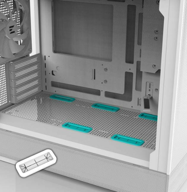 Корпус Zalman P30 Air White без БП