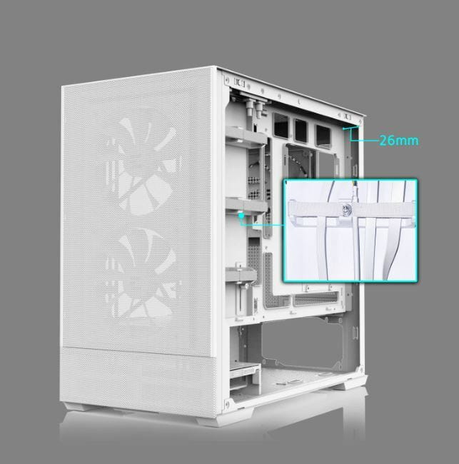 Корпус Zalman P30 Air White без БП