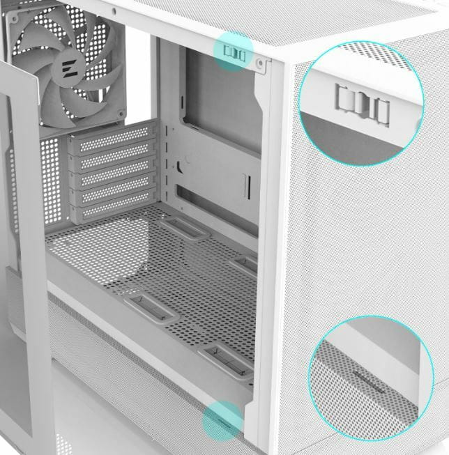Корпус Zalman P30 Air White без БП