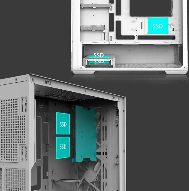 Корпус Zalman P30 Air White без БП