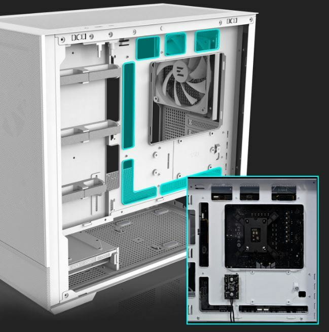 Корпус Zalman P30 Air White без БП