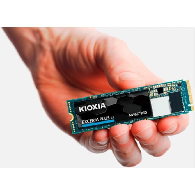 Накопичувач SSD 2TB Kioxia Exceria Plus G2 M.2 2280 PCIe 3.0 x4 TLC (LRD20Z002TG8)