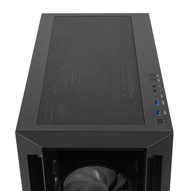 Корпус Chieftec Apex Black (GA-01B-TG-OP) Без БЖ