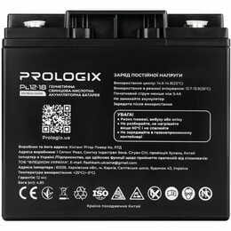 Акумуляторна батарея Prologix 12V 18AH (PL12-18) AGM