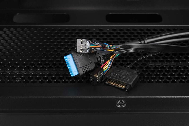 Корпус 2E Gaming Runa G2107 Black без БП