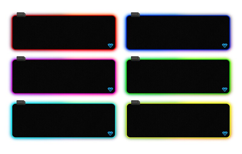 Игровая поверхность Media-Tech RGB Gaming Mat MT262 Black