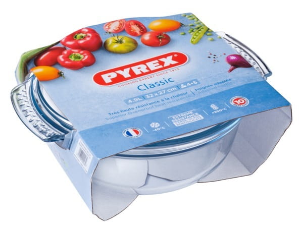 Форма для запікання Pyrex Classic із кришкою 4.9 л (118A000/7643)