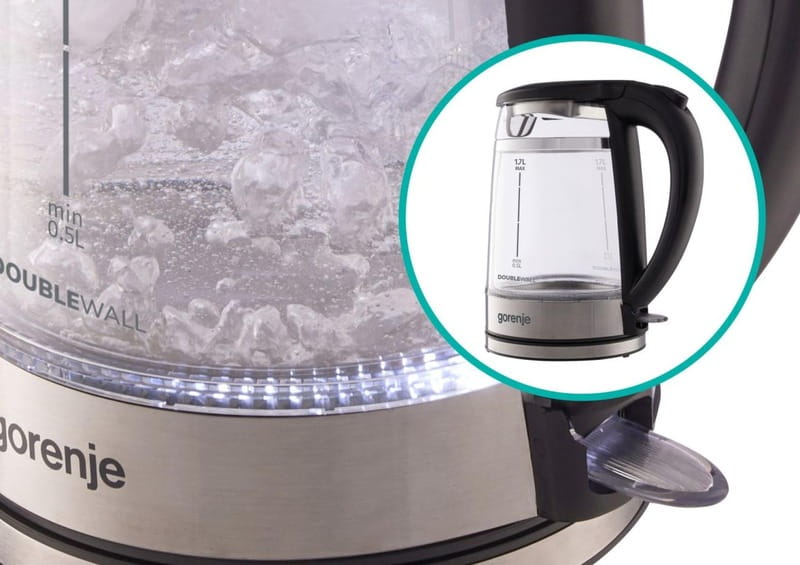 Електрочайник Gorenje K17GDW