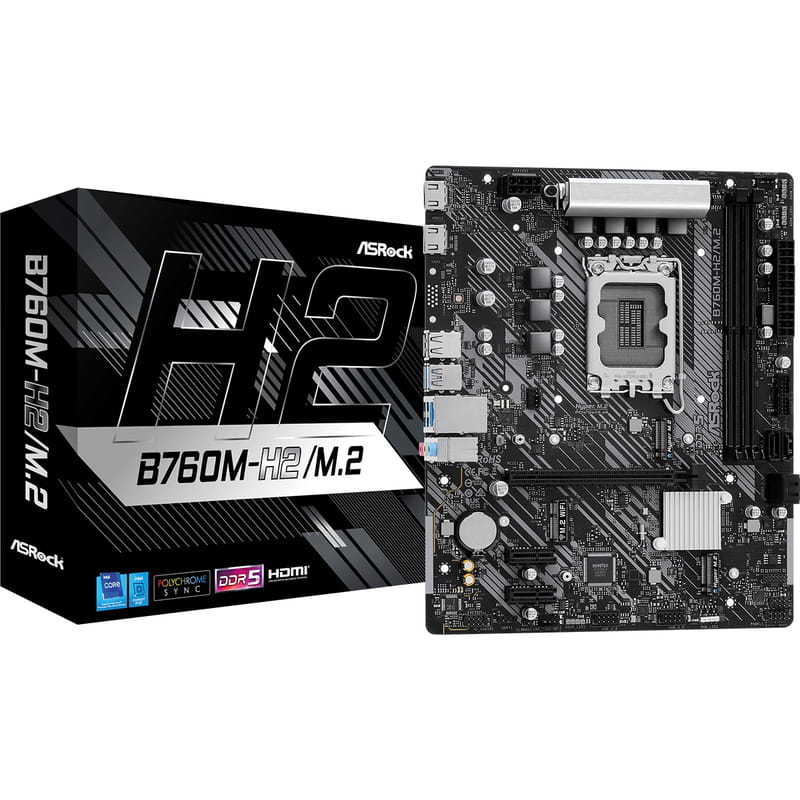 Материнская плата ASRock B760M-H2/M.2 Socket 1700