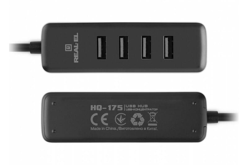 USB-хаб REAL-EL HQ-175 4 ports