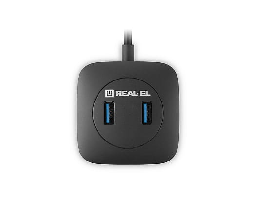 USB-хаб REAL-EL CQ-407 4 ports