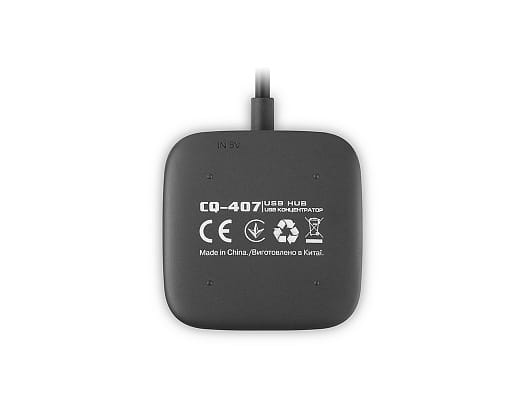 USB-хаб REAL-EL CQ-407 4 ports