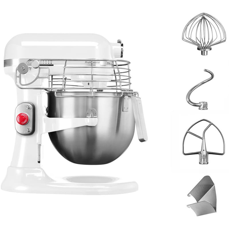 Кухонная машина KitchenAid Professional 5KSM7990XEWH White