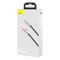 Фото - Кабель Baseus Cafule Metal USB - Lightning, 2.4A, 1м White (6953156202252) | click.ua