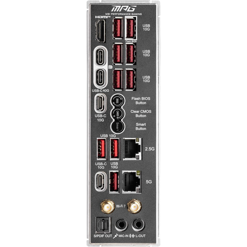 Материнська плата MSI MPG X870E Carbon WiFi Socket AM5