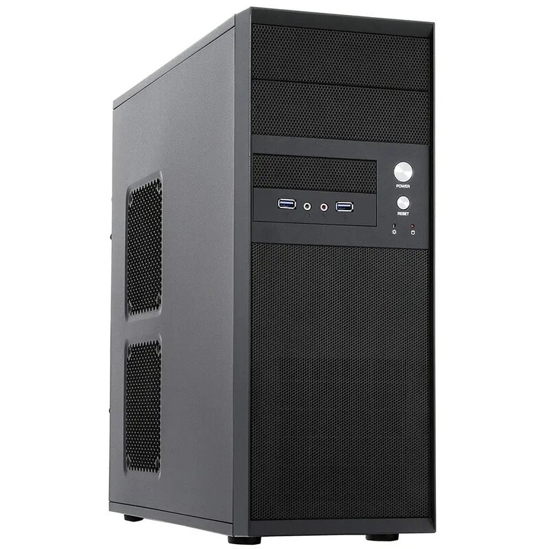 Корпус Chieftec Mesh CQ-01B-U3-OP, Без БП, 2xUSB3.0, Black